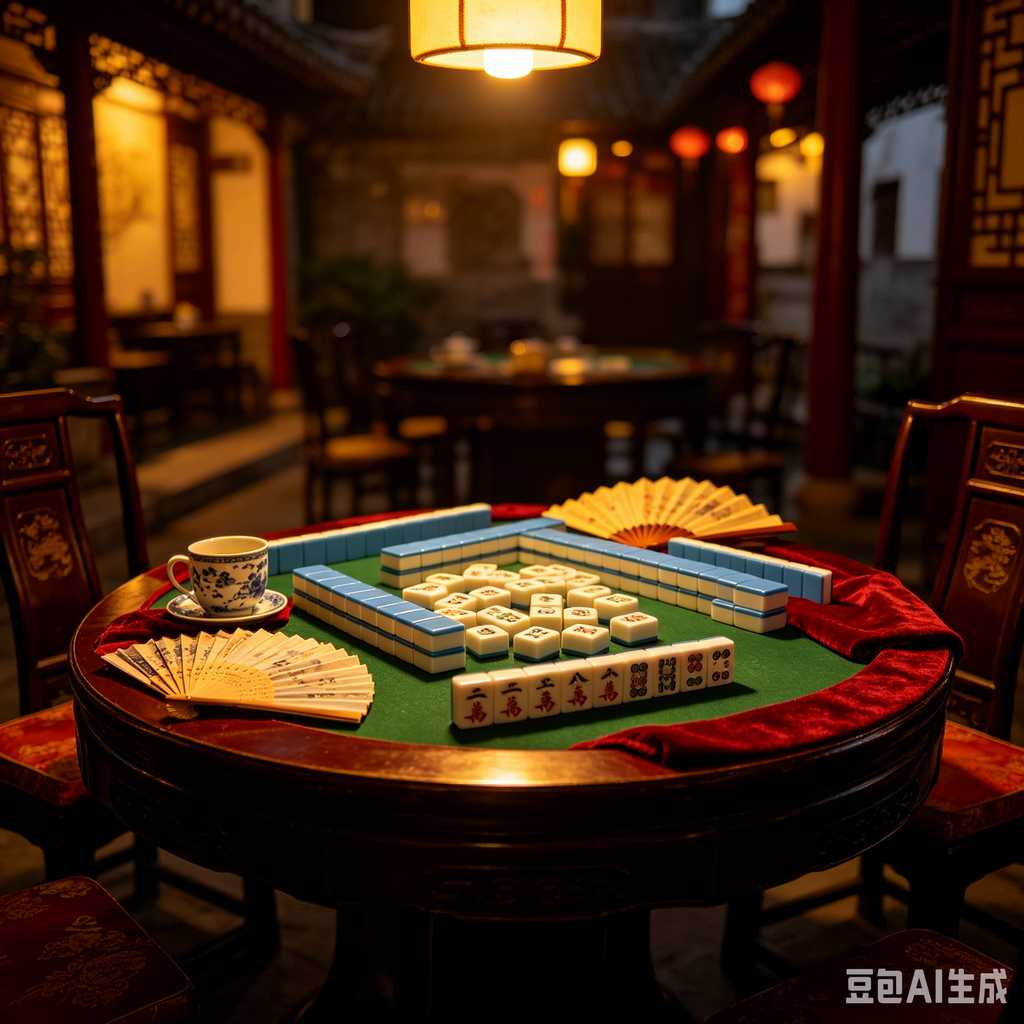 camping leisure mahjong set