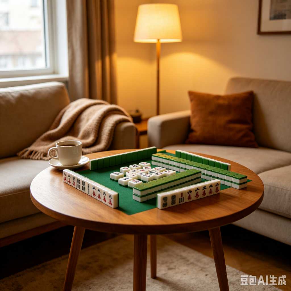 metallic finish mahjong set