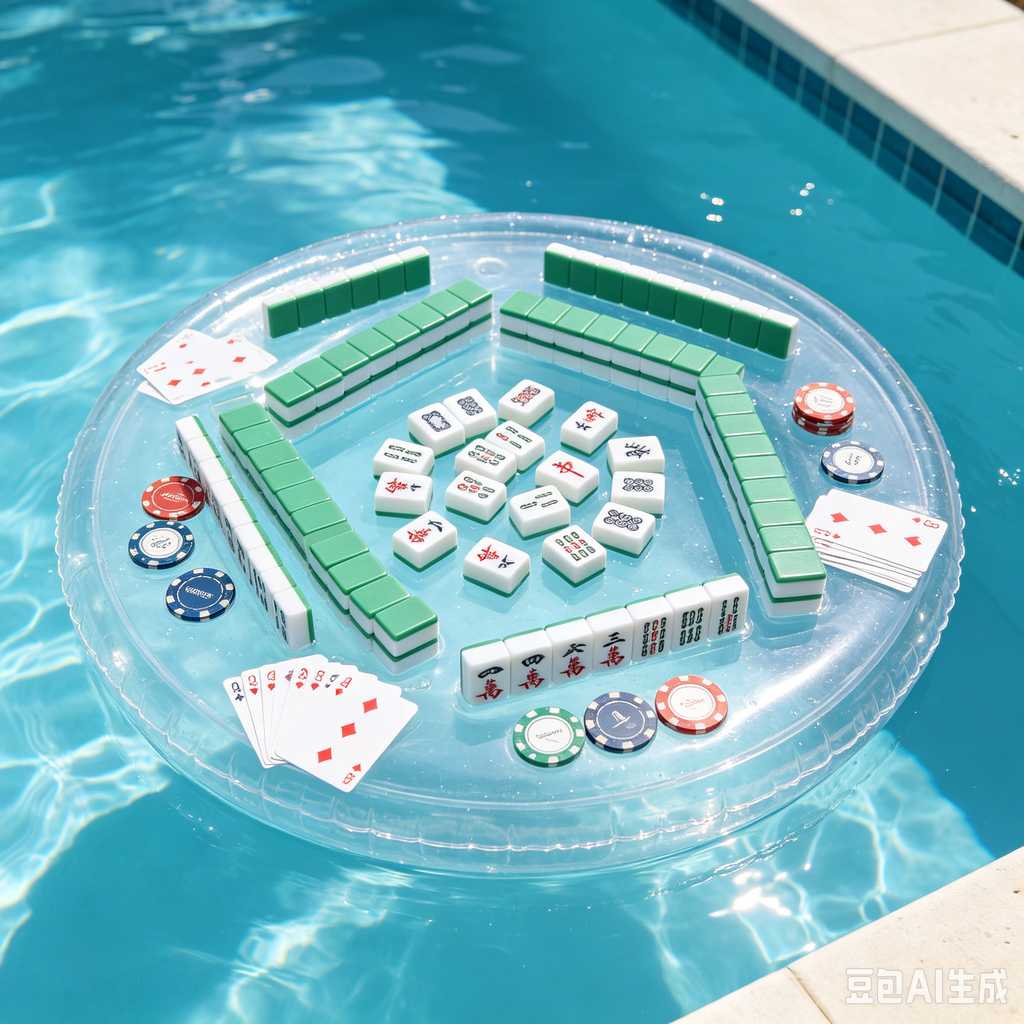 fine polished mahjong set